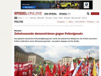 Bild zum Artikel: München: Zehntausende demonstrieren gegen Polizeigesetz