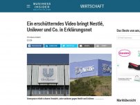 Bild zum Artikel: Ein erschütterndes Video bringt Nestlé, Unilever und Co. in Erklärungsnot