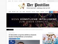 Bild zum Artikel: US-Botschafter verspricht, Befehle an deutsche Vasallen künftig höflicher zu formulieren