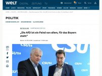 Bild zum Artikel: „Die AfD ist ein Feind von allem, für das Bayern steht“