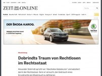 Bild zum Artikel: Abschiebung: Dobrindts Traum von Rechtlosen im Rechtsstaat