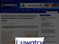 Bild zum Artikel: Gender-Expertin: „Babys müssen beim Windel wechseln ihr Einverständnis geben“