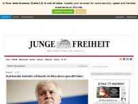 Bild zum Artikel: Asylskandal: Seehofer soll bereits im März davon gewußt haben