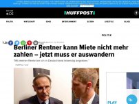 Bild zum Artikel: Berliner Rentner kann Miete nicht mehr zahlen – jetzt muss er auswandern