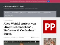 Bild zum Artikel: Alice Weidel spricht von „Kopftuchmädchen und sonstigen Taugenichtsen“ – Hofreiter & Co drehen durch