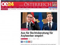 Bild zum Artikel: Aus für Rechtsberatung für Asylwerber empört