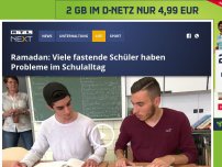 Bild zum Artikel: Ramadan: Viele fastende Schüler haben Probleme im Schulalltag