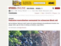 Bild zum Artikel: G20-Gipfel: Polizisten marschierten vermummt im schwarzen Block mit