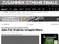 Bild zum Artikel: 'Jubeeeell!': Hradecky veräppelt Ribery