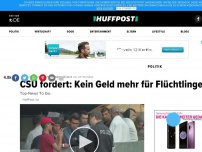 Bild zum Artikel: CSU fordert: Kein Geld mehr für Flüchtlinge