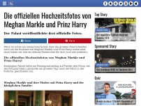 Bild zum Artikel: Die offiziellen Hochzeitsfotos von Meghan Markle und Prinz Harry