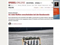 Bild zum Artikel: Brisanter Diebstahl: So viele Waffen verschwinden bei der Bundeswehr