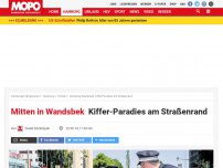 Bild zum Artikel: Mitten in Wandsbek: Kiffer-Paradies am Straßenrand