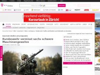 Bild zum Artikel: Bundeswehr vermisst Dutzende gestohlener Waffen