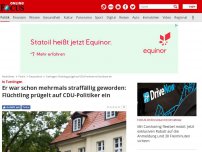 Bild zum Artikel: In Tuttlingen - Er war schon mehrmals straffällig geworden: Flüchtling prügelt auf CDU-Politiker ein