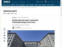 Bild zum Artikel: Bundesregierung wegen wachsender Flüchtlingsrücklage in der Kritik