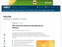 Bild zum Artikel: Über 100 Linke blockieren Abschiebung von Afrikaner