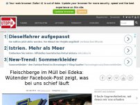 Bild zum Artikel: Fleischberge im Müll bei Edeka: Wütender Facebook-Post zeigt, was bei uns schief läuft