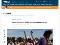 Bild zum Artikel: Warum Techno die größte politische Bewegung ist