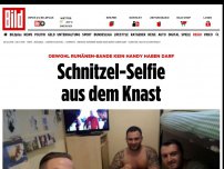 Bild zum Artikel: Bei Schnitzel und Pommes - Selfie aus dem Knast