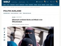 Bild zum Artikel: Dänemark verbietet Tragen von Burka und Nikab in der Öffentlichkeit