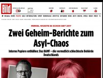 Bild zum Artikel: Merkel wusste es schon seit 2017 - Mit diesem BAMF schaffen wir das nicht