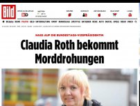 Bild zum Artikel: Hass auf Bundestags-Vize - Morddrohungen gegen Claudia Roth