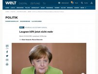 Bild zum Artikel: Leugnen hilft jetzt nicht mehr