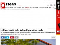 Bild zum Artikel: Niederlande: Lidl verkauft bald keine Zigaretten mehr
