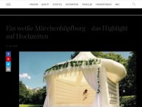 Bild zum Artikel: Eine Hochzeits-Hüpfburg: Das wollen wir für unsere Hochzeit!