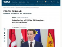 Bild zum Artikel: Sebastian Kurz will Zahl der EU-Kommissare drastisch verkleinern