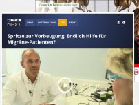 Bild zum Artikel: Spritze zur Vorbeugung: Endlich Hilfe für Migräne-Patienten?