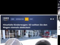 Bild zum Artikel: Hitzefalle Kinderwagen: SO sollten Sie den Wagen niemals abdecken!