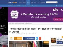 Bild zum Artikel: Tote Mädchen lügen nicht - Die Netflix-Serie erhält eine 3. Staffel!