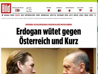 Bild zum Artikel: Moscheen-Schließung - Erdogan wütet gegen Österreich und Kurz