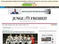 Bild zum Artikel: Merkel fordert Fans zum Klatschen für Özil und Gündogan auf