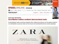 Bild zum Artikel: Kampf gegen Onlinehändler: Zara-Mutter Inditex verdient überraschend mehr