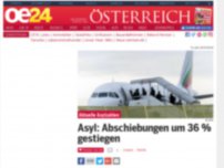 Bild zum Artikel: Asyl: Abschiebungen um 36 % gestiegen