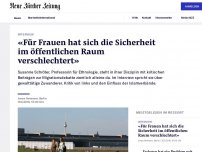 Bild zum Artikel: «Für Frauen hat sich die Sicherheit im öffentlichen Raum verschlechtert»