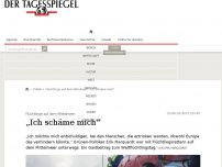 Bild zum Artikel: 'Ich schäme mich'