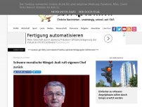 Bild zum Artikel: Audi ruft eigenen Chef zurück