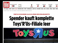 Bild zum Artikel: Toys'R'Us-Pleite - Spender kauft komplette Filiale leer