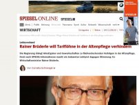 Bild zum Artikel: Lobbyverband: Rainer Brüderle will Tariflöhne in der Altenpflege verhindern