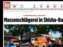 Bild zum Artikel: Polizei-Großeinsatz - Massenschlägerei in Shisha-Bar