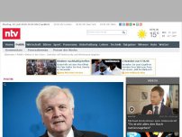 Bild zum Artikel: Beben in der Union: Seehofer will Parteivorsitz und Ministeramt abgeben