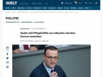 Bild zum Artikel: Spahn will Pflegekräfte aus Albanien und dem Kosovo anwerben