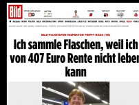 Bild zum Artikel: Flaschensammlerin Rada (76) - Ich sammle, weil ich nur 407 Euro Rente habe!