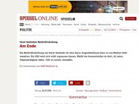 Bild zum Artikel: Horst Seehofers Rücktrittsdrohung: Am Ende