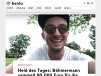 Bild zum Artikel: Held des Tages: Böhmermann sammelt 90.000 Euro für die Flüchtlingsretter der 'Lifeline'