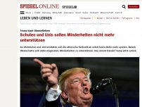 Bild zum Artikel: Trump kippt Obama-Reform: Schulen und Unis sollen Minderheiten nicht mehr unterstützen